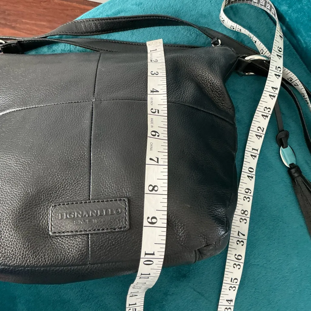 Nice TIGNANELLO leather bag 🌹 Black - Image 11