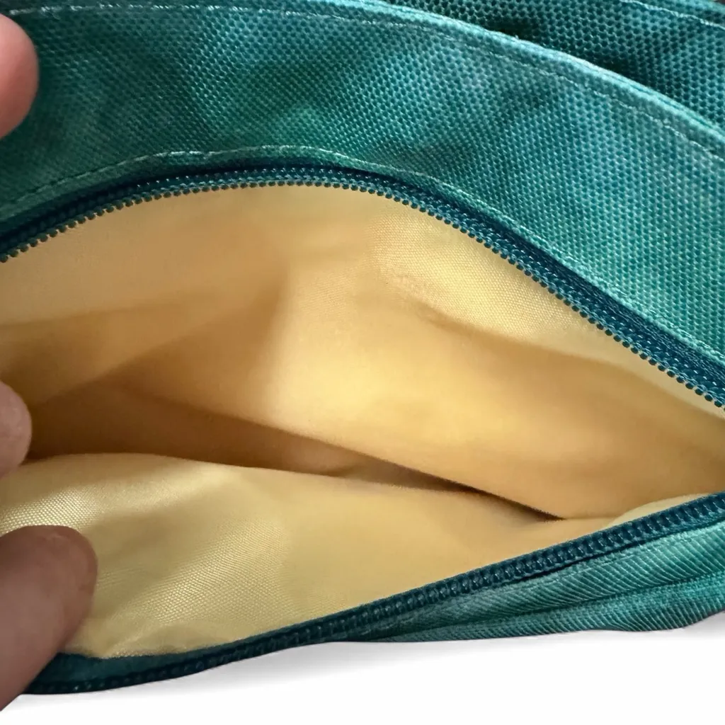 KAVU For Keeps Bag Vinyl Lining Adjustable Crossbody Strap Ocean Storm Colorway - Image 5