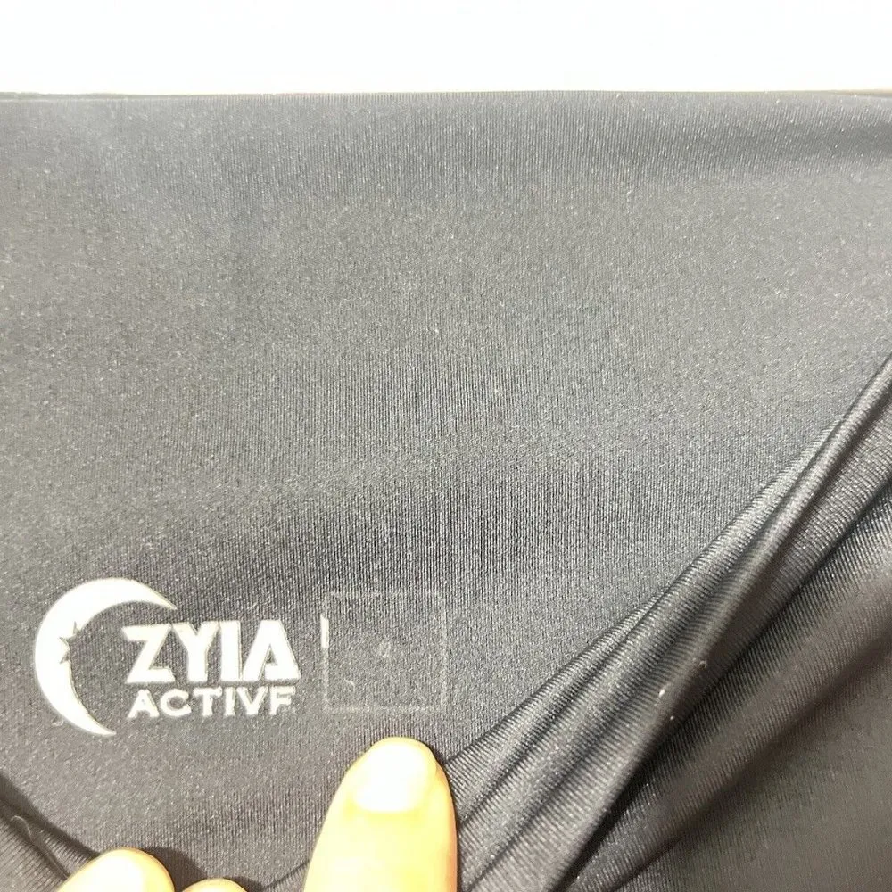 Zyia Active Women’s Black Ascend Leggings Size 4 - Image 6