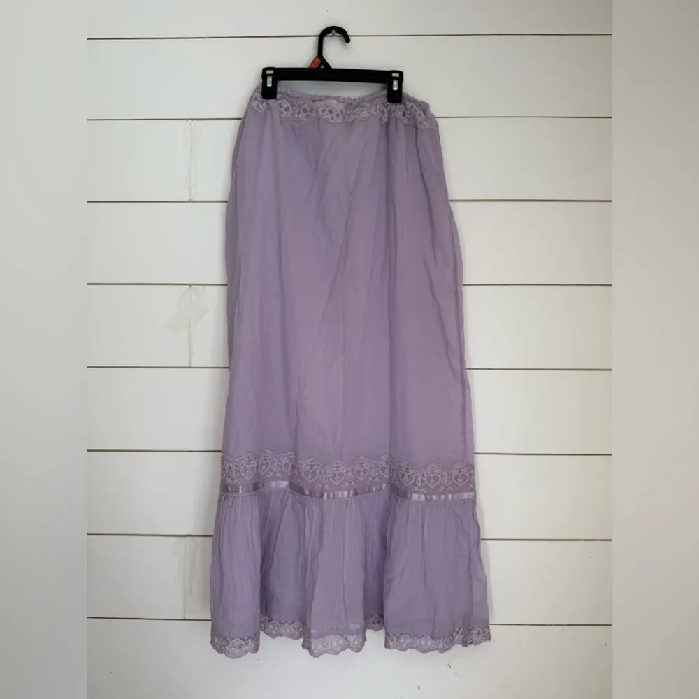 NWOT Free People skirt Morning Call Half Slip in Thistle size Medium - Image 9