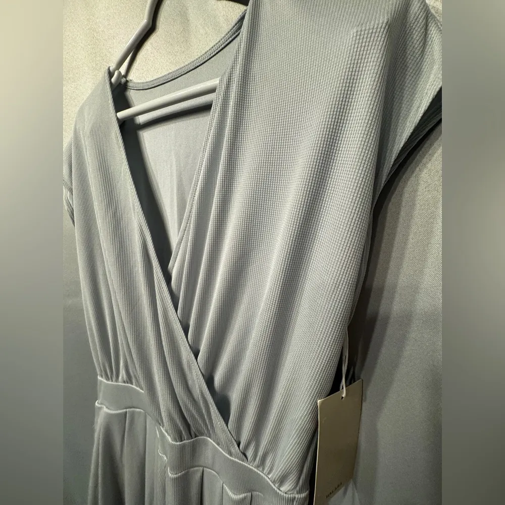 Halara Wide leg Jumpsuit, Brand New, Size X Small, color is Frost Clear Haze NWT - Image 6