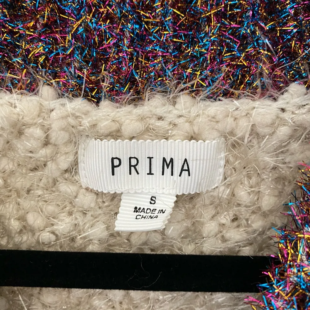 Fluffy Boxy sweater Purple Size 4 - Image 5