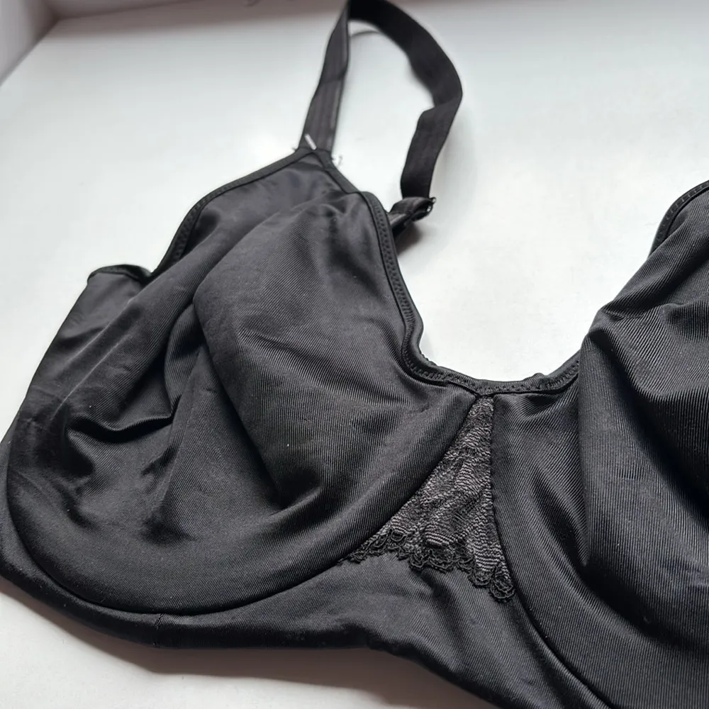 Bali Women's Passion for Comfort Back Smoothing Underwire Bra DF3390 36DD Black - Image 7