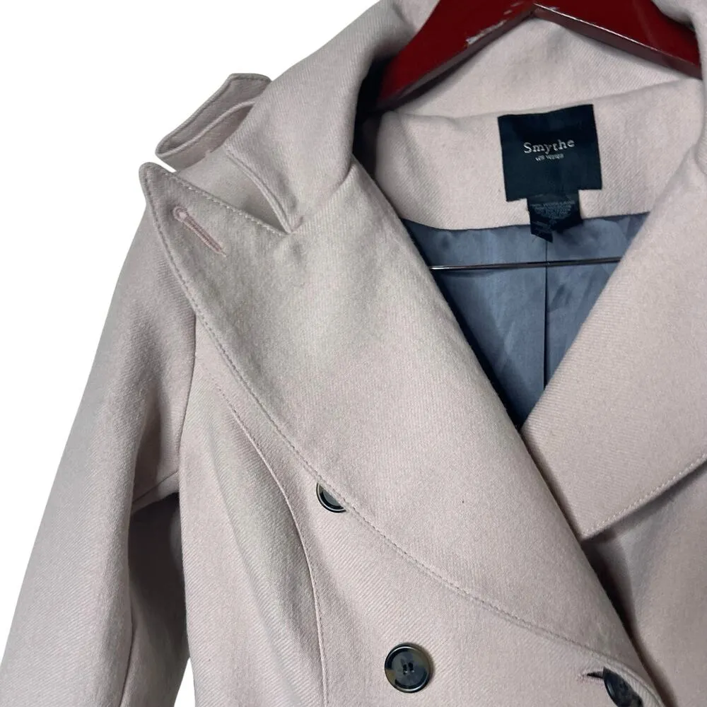 Smythe 'Les Vestes' Wool lilac Button Structured Coat US 6 1090€ - Image 6