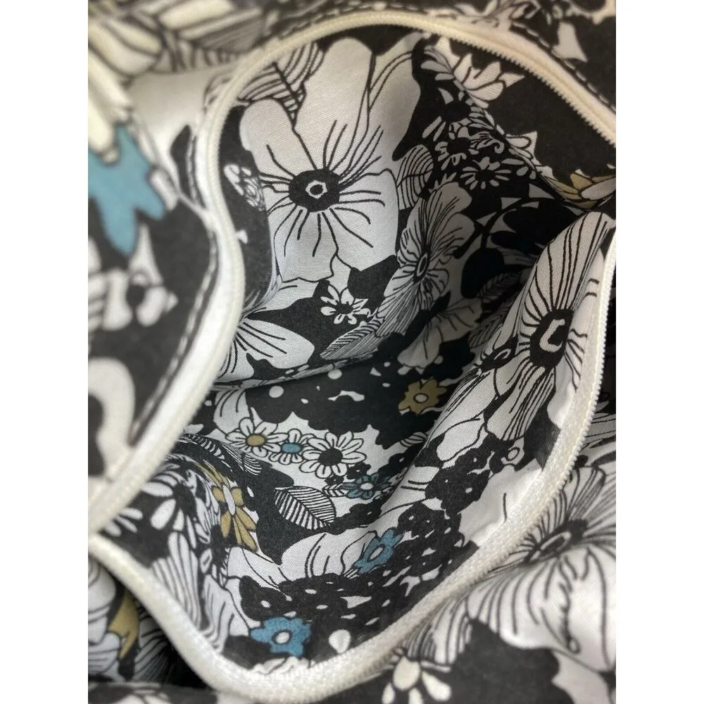 The SAK Purse Black Pebbled Leather Hobo Satchel Bag Double Handles Braided Knot - Image 14