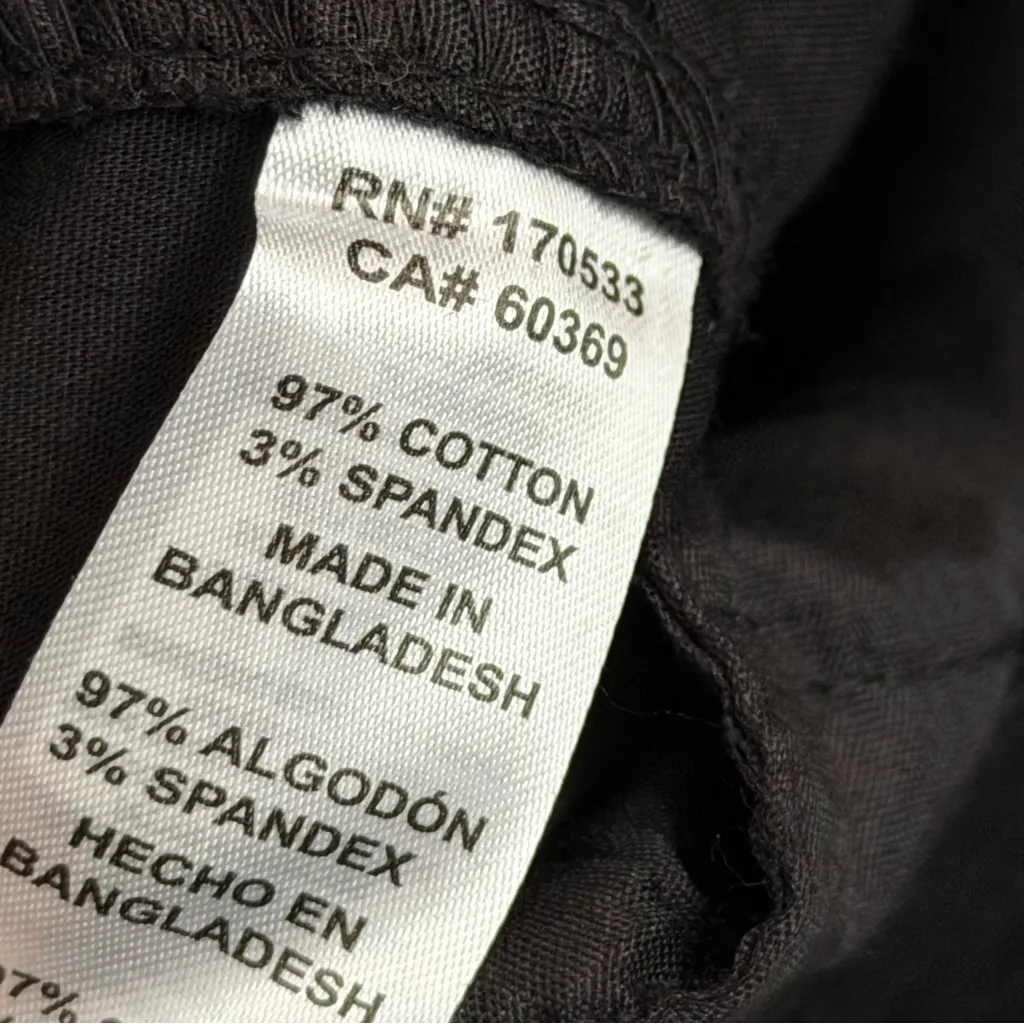 Canada Weather Gear Pants Cargo Flex 4 Way Stretch Lightweight Gorpcore Black Size L - Image 12