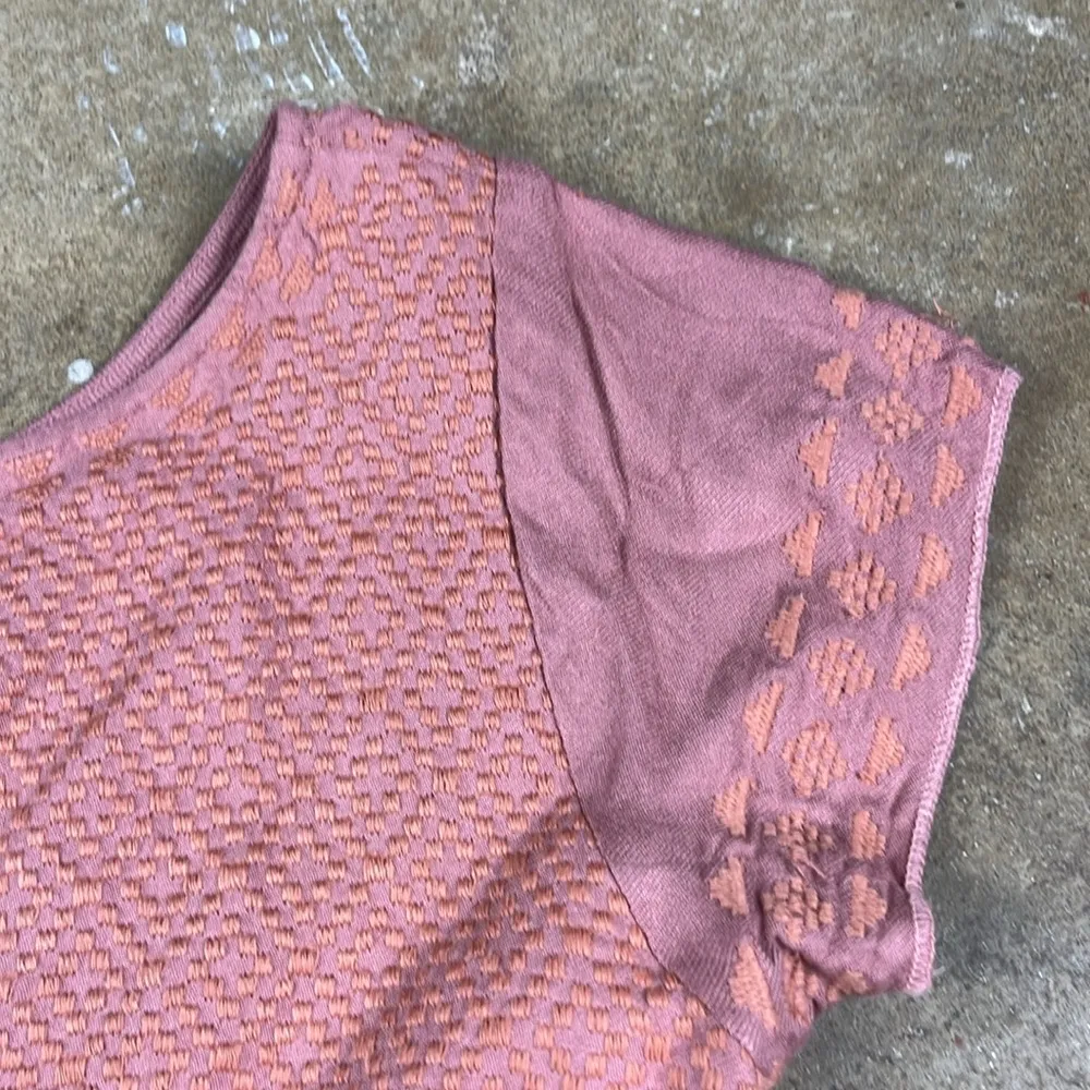 Judith March Textured Pink Top - Image 4