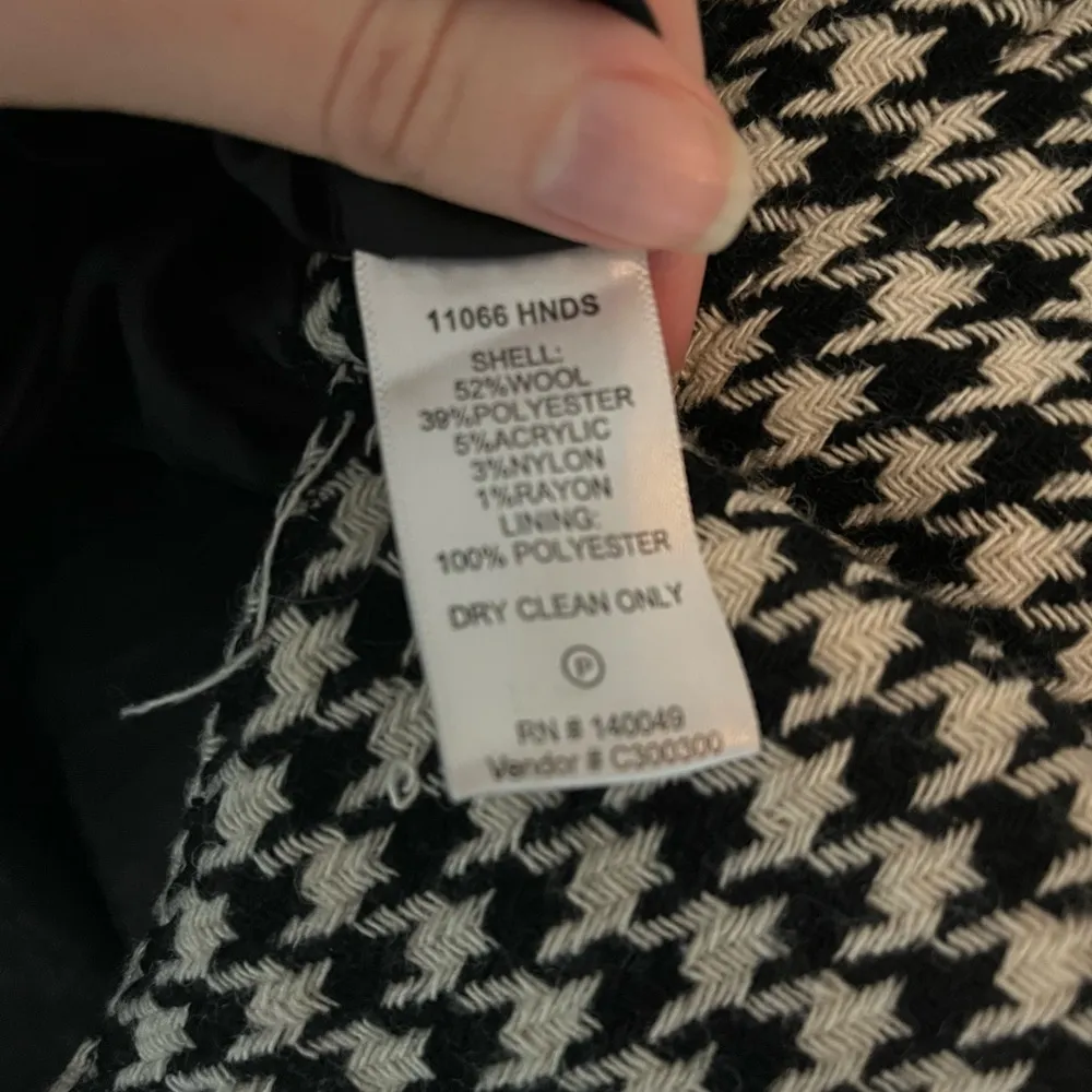 Chadwick’s size 10 houndstooth wool skirt​ - Image 4