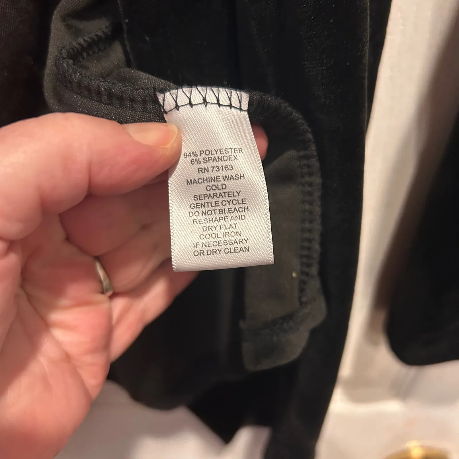 NWT Cable & Gauge Black Velvet Waterfall Cardigan Jacket Duster Womens Medium - Image 7