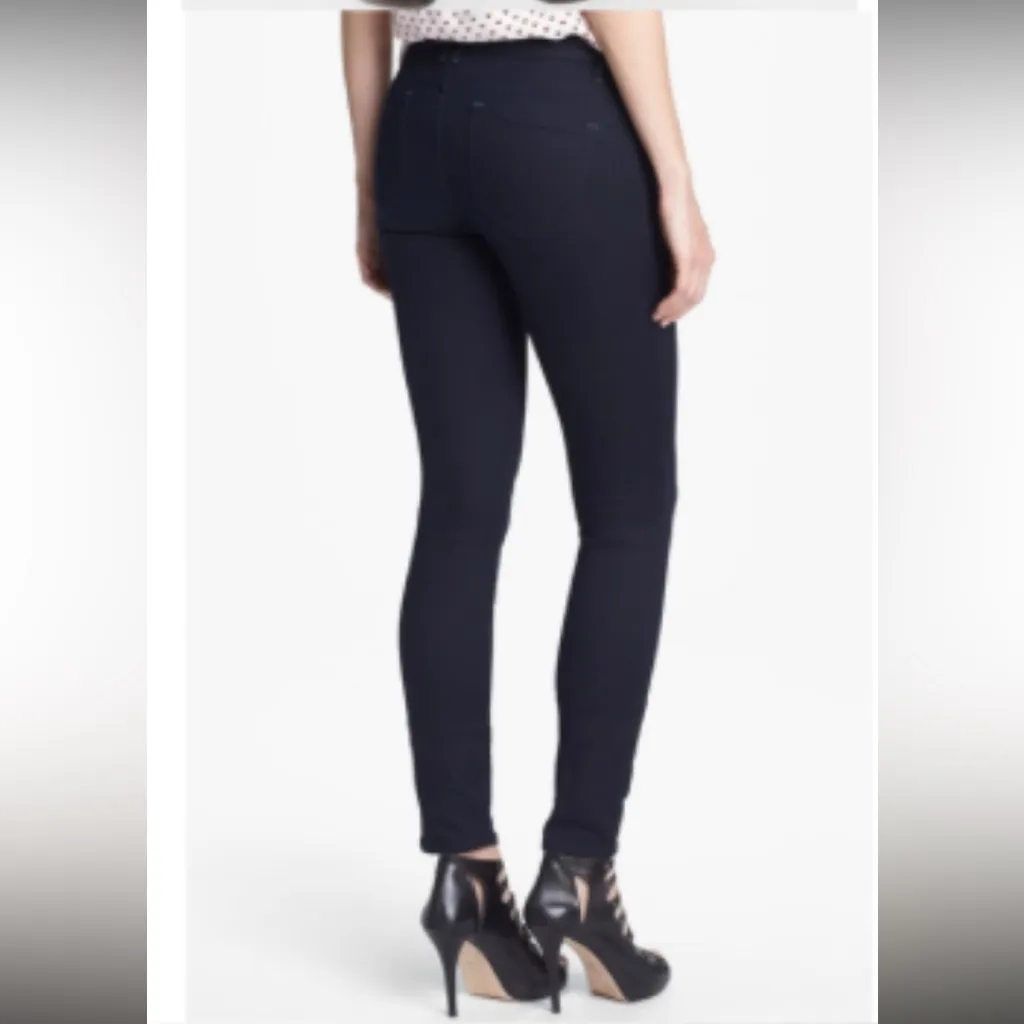 Marc jacobs jac legging denim classic casual dark wash skinny jeans fall $300 - Image 2