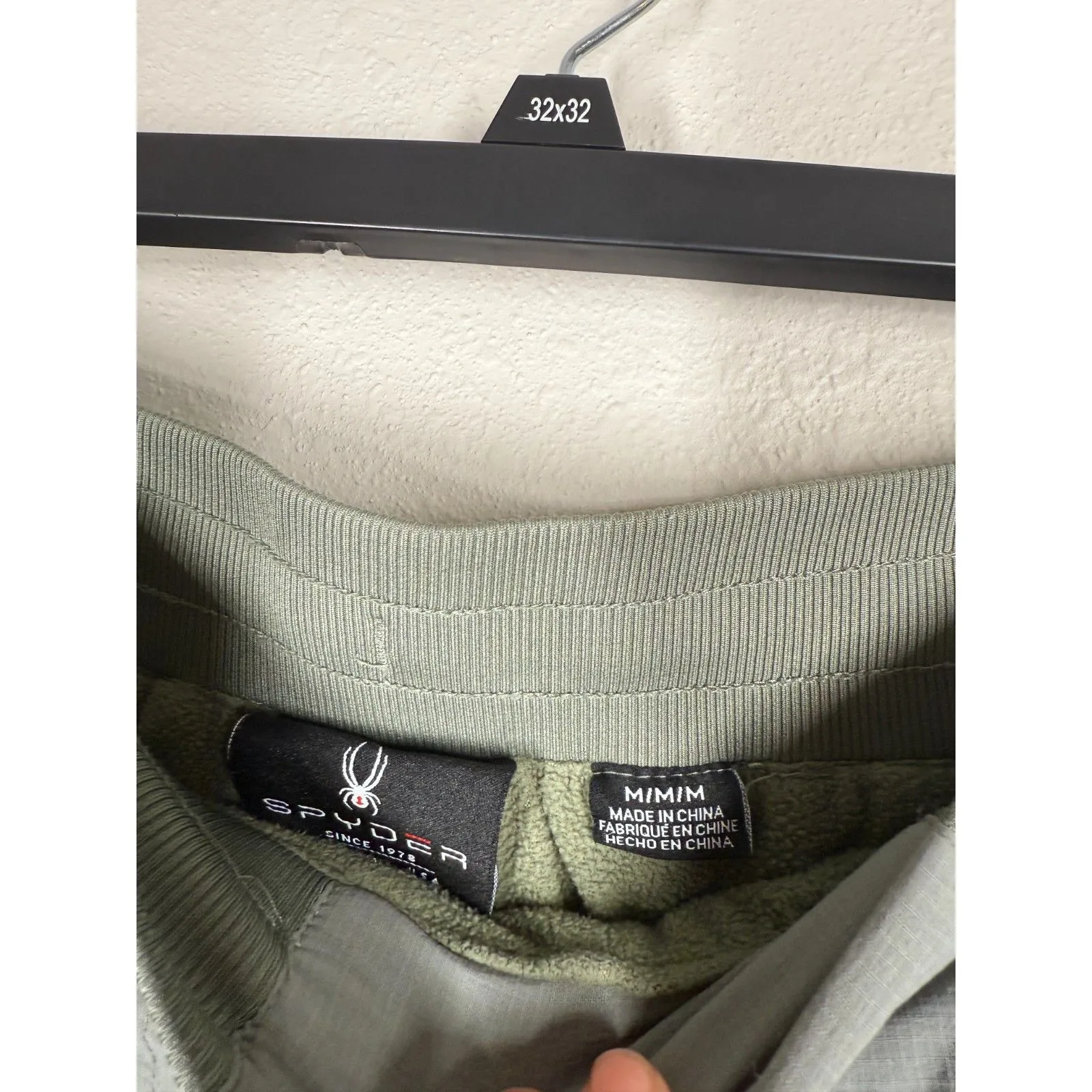 Spyder Fleece Lined Pull On Pants Womens Sz M Ripstop Hiking Outdoors Winter - Image 7