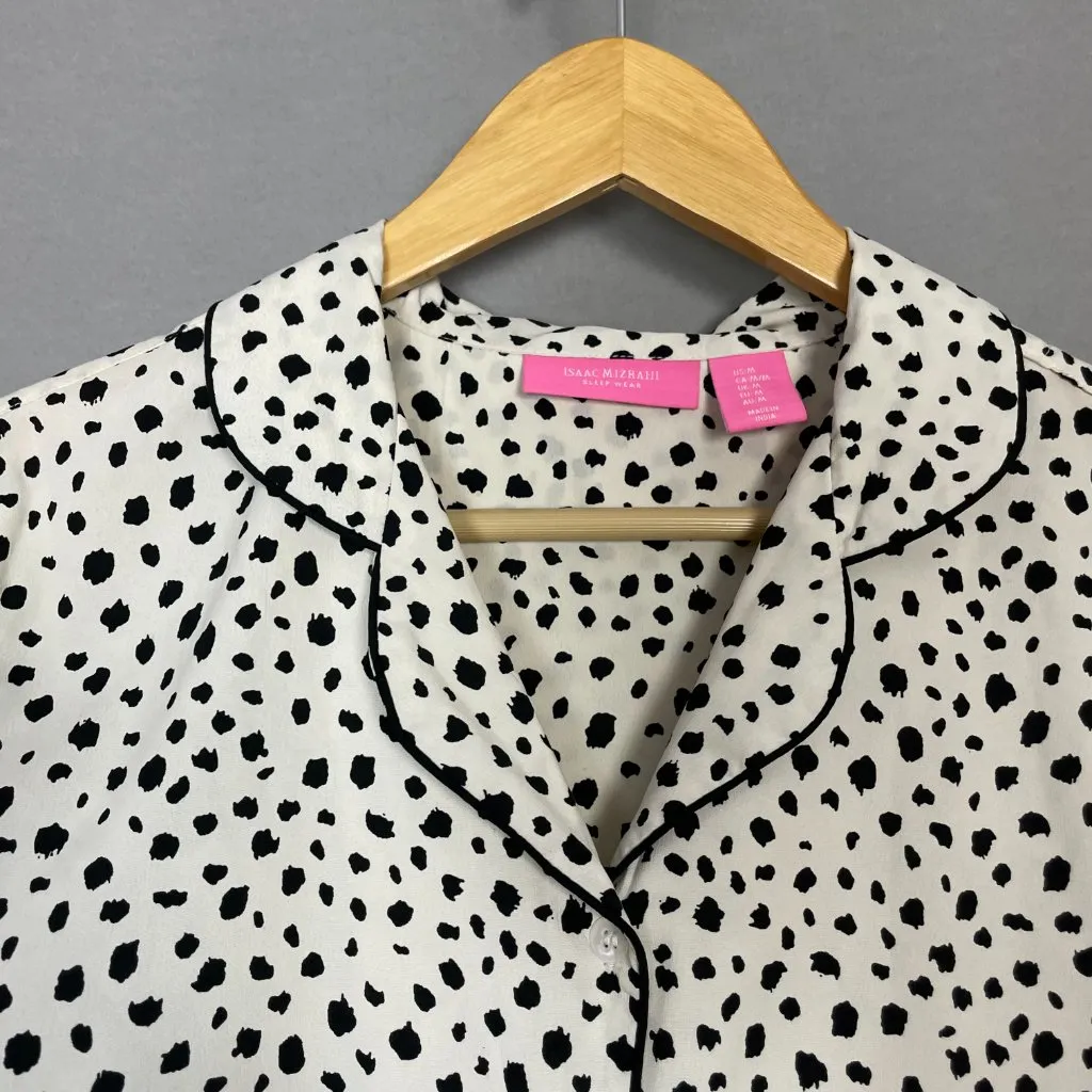 Isaac Mizrahi‎ Pajamas Dots Cruella De Vil Halloween Costume Dalmatian Spots Med - Image 5