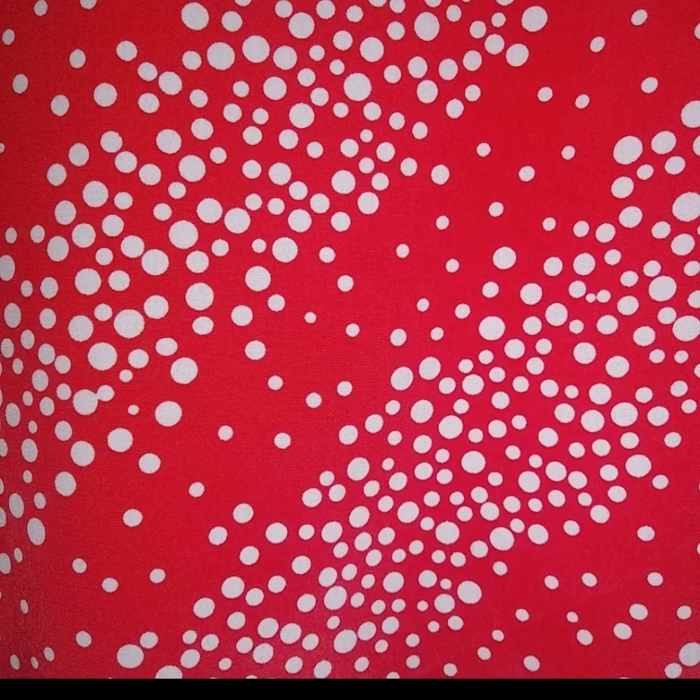 Blair 3X Button Down Red White Dot Jacket Top Set Plus - Image 12