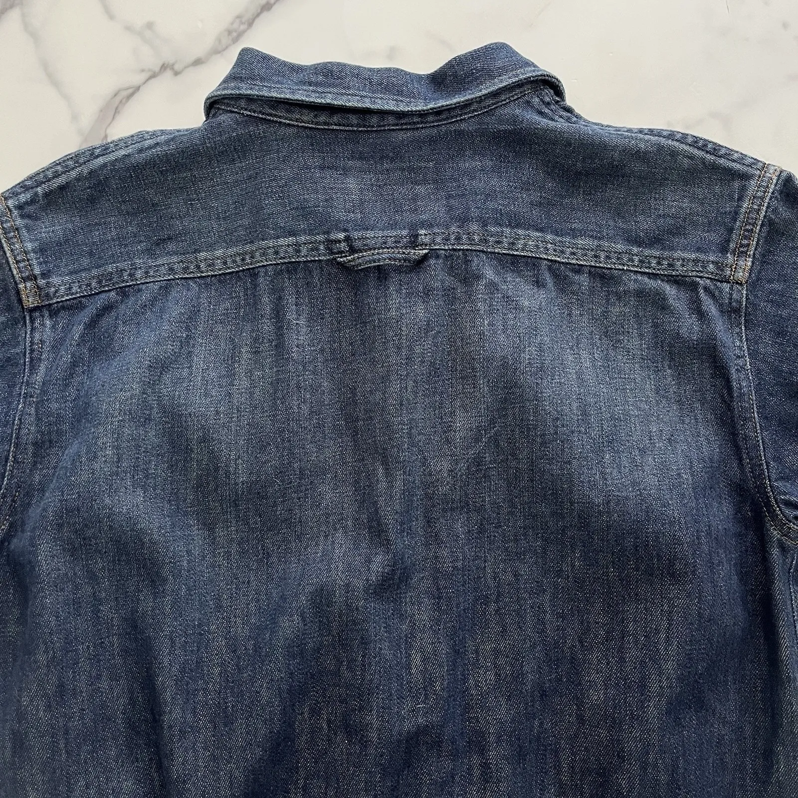 Polo Ralph Lauren Hanna Wash Denim shirt dress Sz Small preppy tunic old money - Image 9