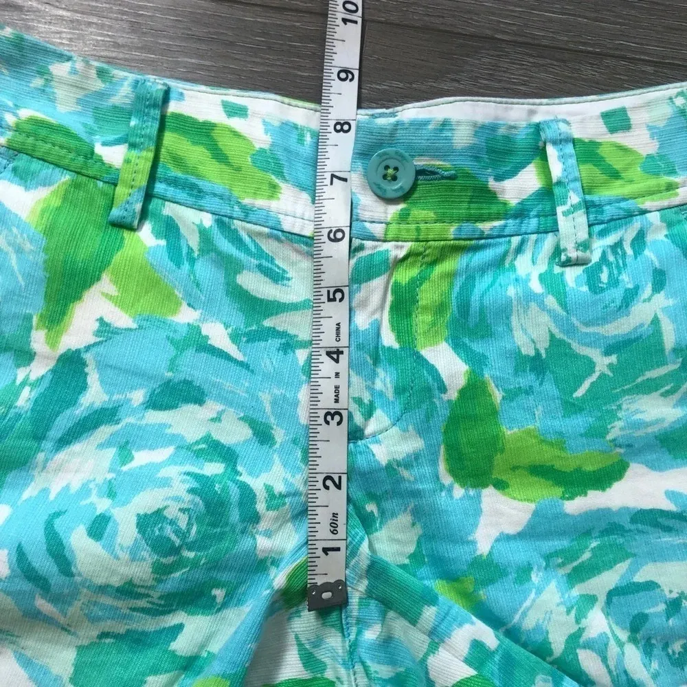 Lilly Pulitzer The Callahan Short Poolside Blue Size 2 - Image 7