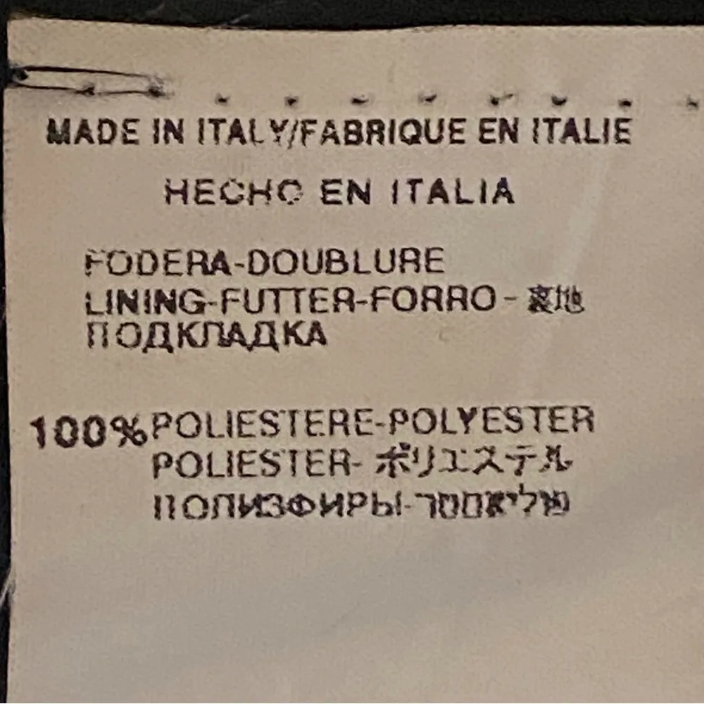 Valentino S.p.A. 100% Virgin Wool black Midi Skirt with back slit Size 12 EUC - Image 14