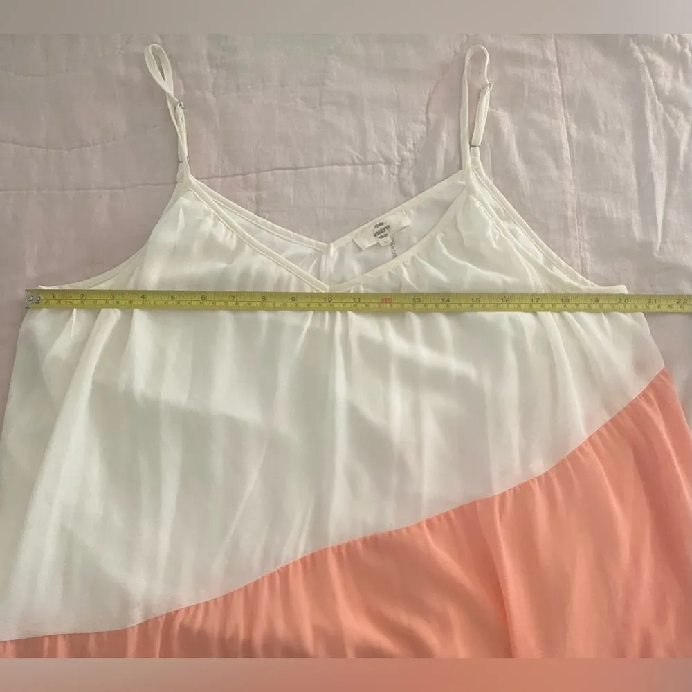 ENTRO Colorblock Tiered Sleeveless Maxi Dress L Colorful Flowy Cruise Festival - Image 8