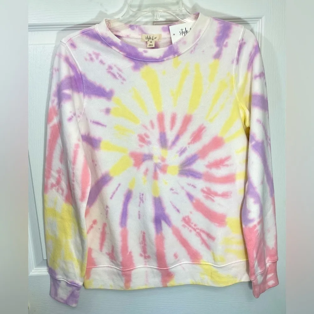 Host pick! Style & Co Tie Dye Sweatshirt - Image 2