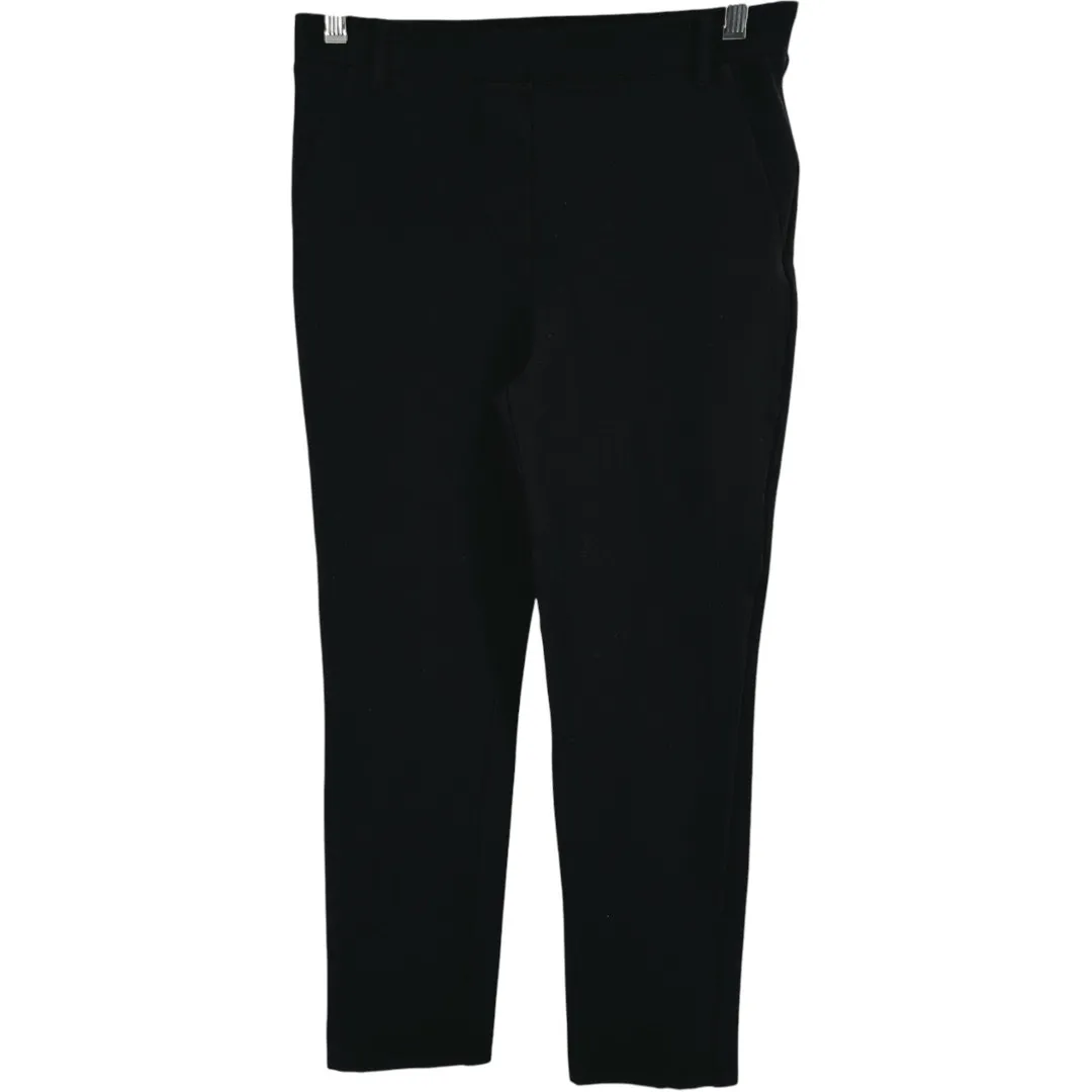 Quince Ultra-Stretch Ponte Straight Leg Yoga Dress Pants High Waisted Black M - Image 2