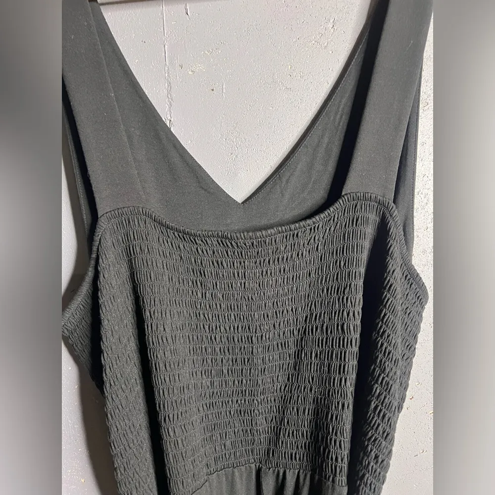 J Jill Wearever Collection Black sleeveless Jumpsuit Women's XLarge - Image 7