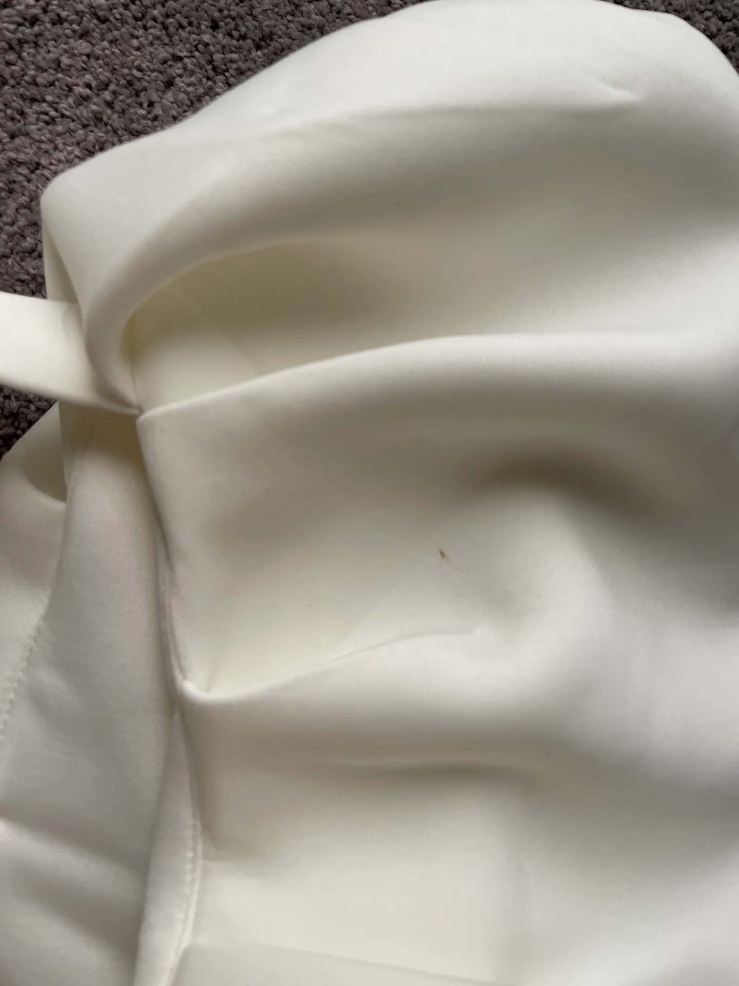 Puff Sleeve Gown White - Image 5