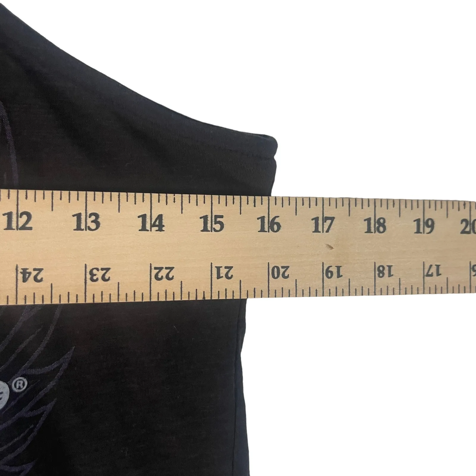 Miami Style Women's Size Medium Sturgis 2017 South Dakota Black Lace Up Top - Image 6