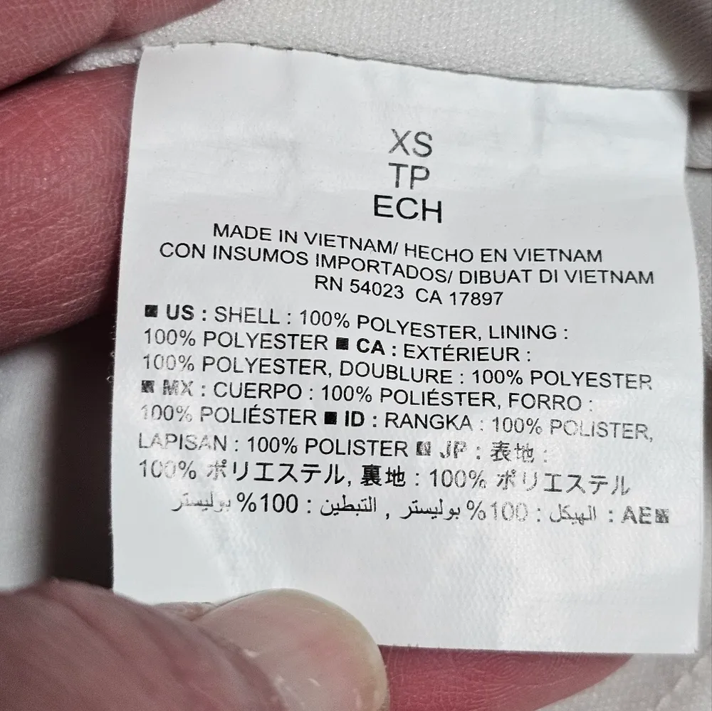 Old Navy Camel ZigZag Patterned Pleated Mini Skirt Size XS - Image 8