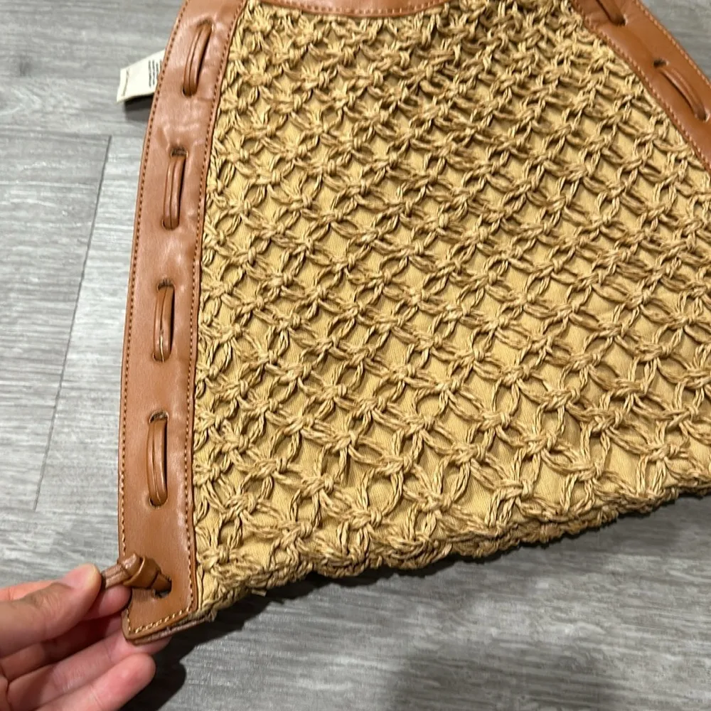 Soft Surroundings Raffia Bethany Bag - Image 5