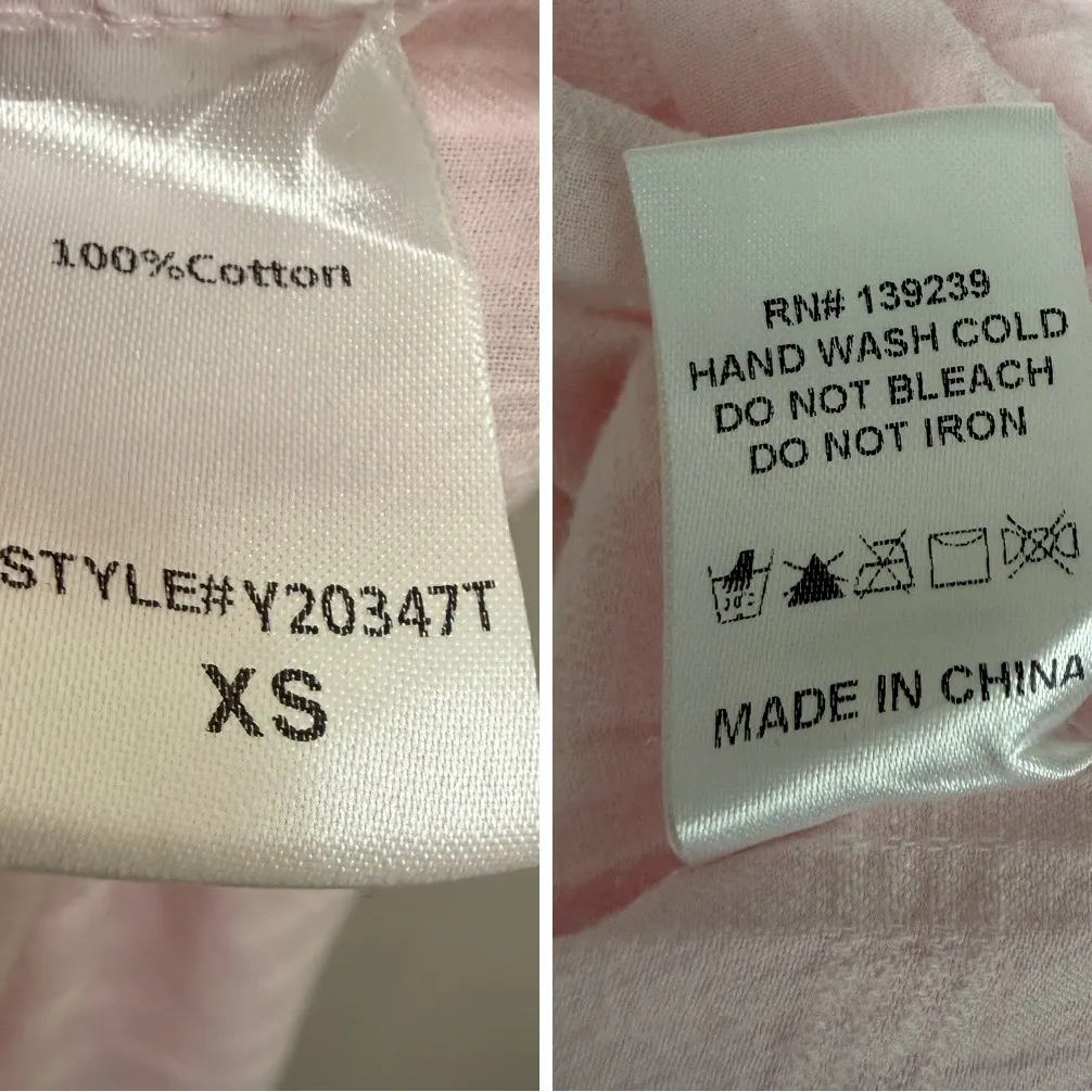 Pomander Place Tuckernuck Carolina Kaftan Maxi Dress Cover Up Pink Size XS - Image 8