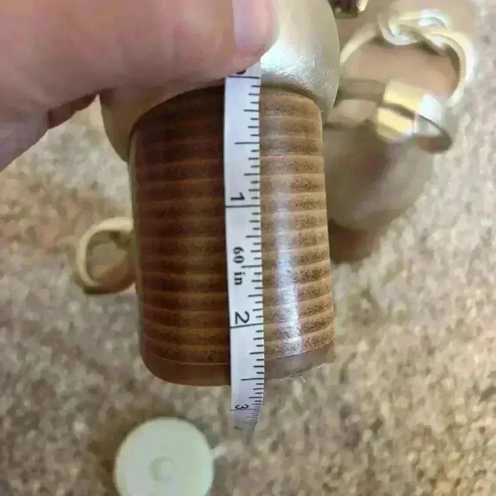 J.McLaughlin Fiala Leather Sandal in Champagne Gold Metallic Leather Size 6 - Image 12