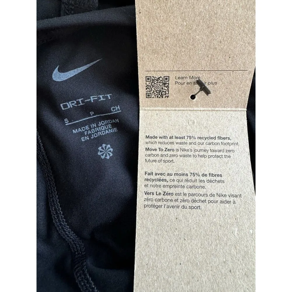 NWT Nike Training Black Center Swoosh Dri-Fit Tank Top Women’s Size Small - Image 4