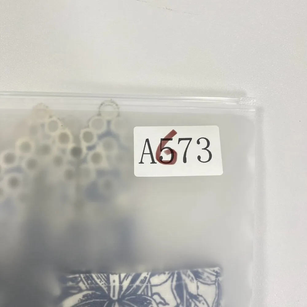 $455 NOWT See By Chloé Embroidery Floral Lace Top Blouse Size 40 Blue - Image 11