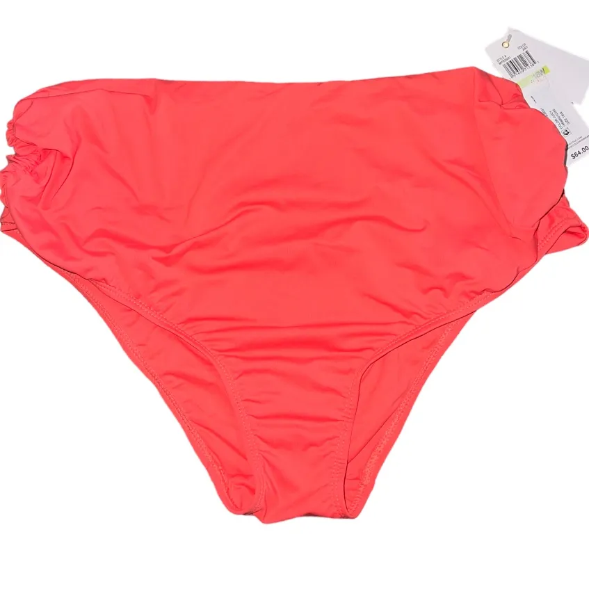 Anne Cole🦎Convertible High Waist Shirred Swim Bottom🌵 - Image 4