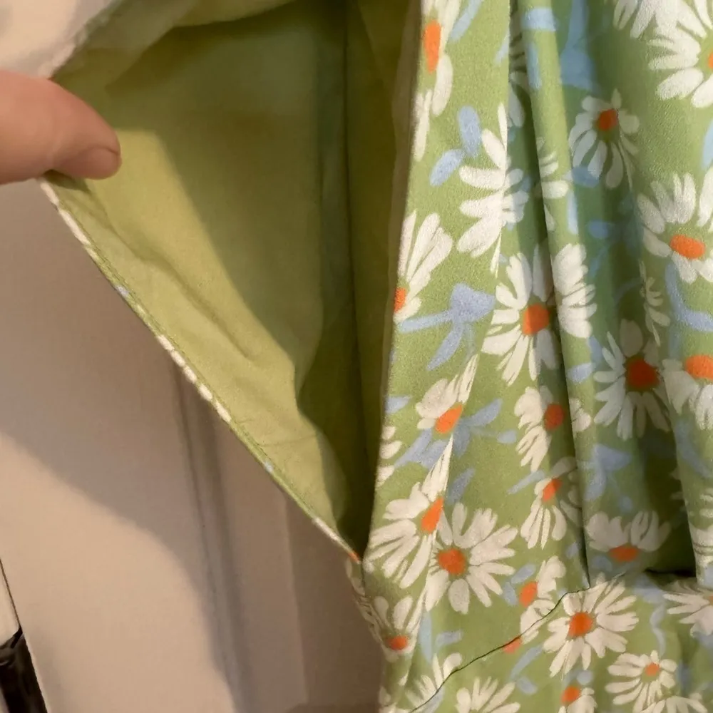 NWT Alexa Armor daisy dress pockets Green Size 14 - Image 6