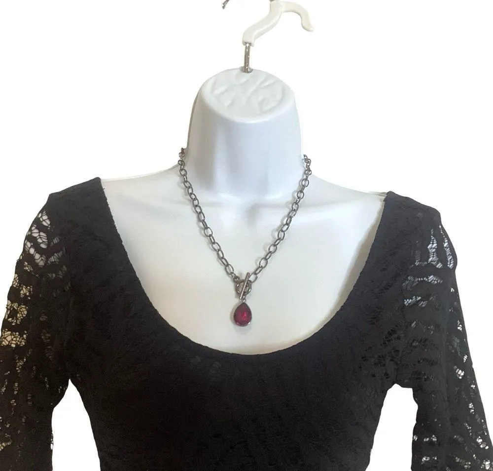 Paparazzi Necklace ~ So Sorority - Pink - Image 5