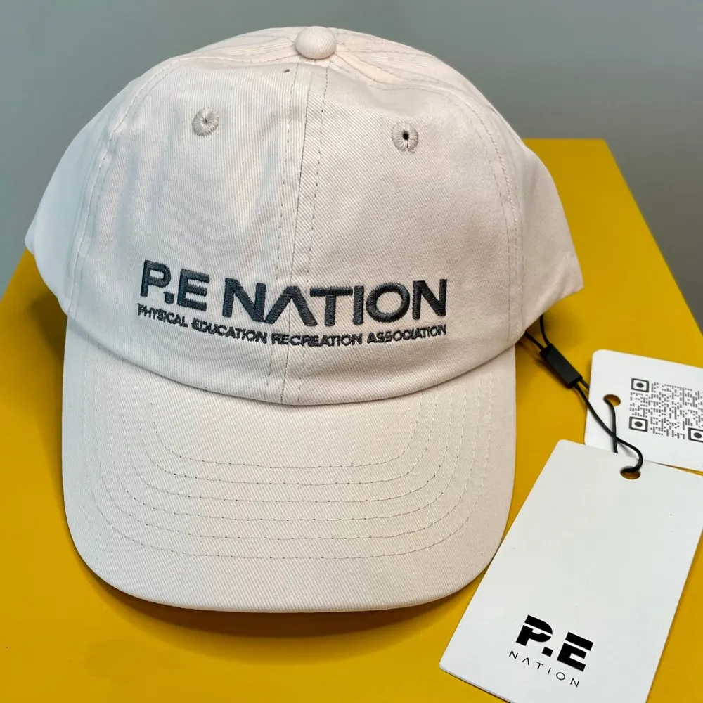 New PE Nation Worldwide Logo Homage Cap in Blush NWT One Size Fits All - Image 3