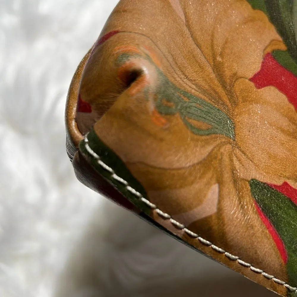 PATRICIA NASH SPRING LILY POTENAZ  KISS-LOCK FRAME BAG CLUTCH B94 - Image 4