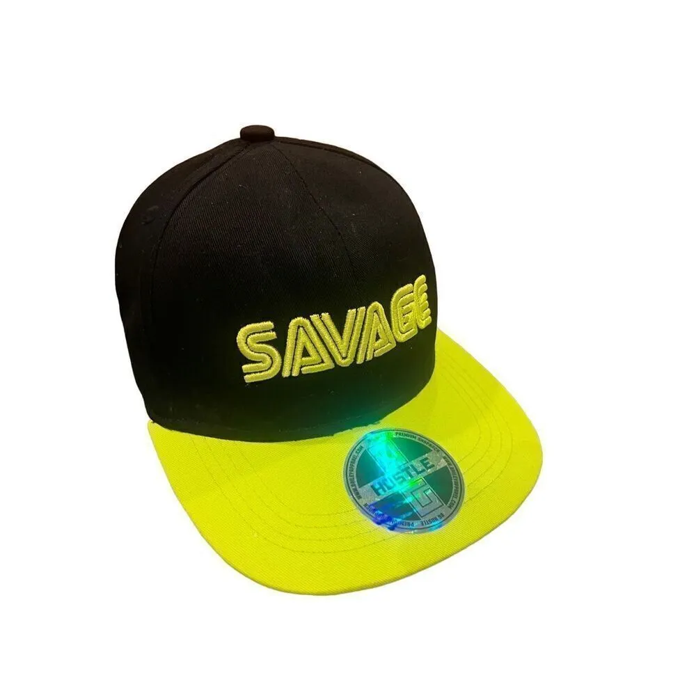 SAVAGE SnapBack cap Yellow - Image 2
