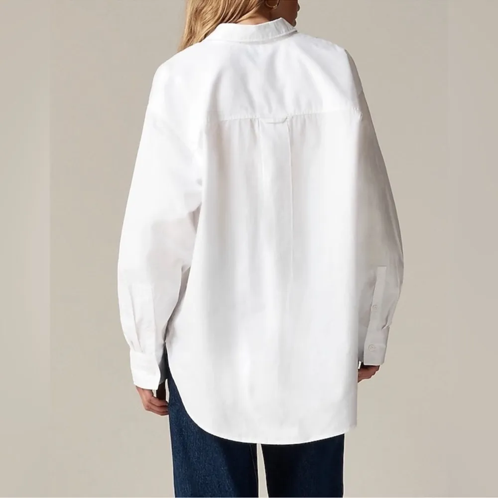 J Crew Étienne oversized shirt in lightweight oxford BY733 - Image 2