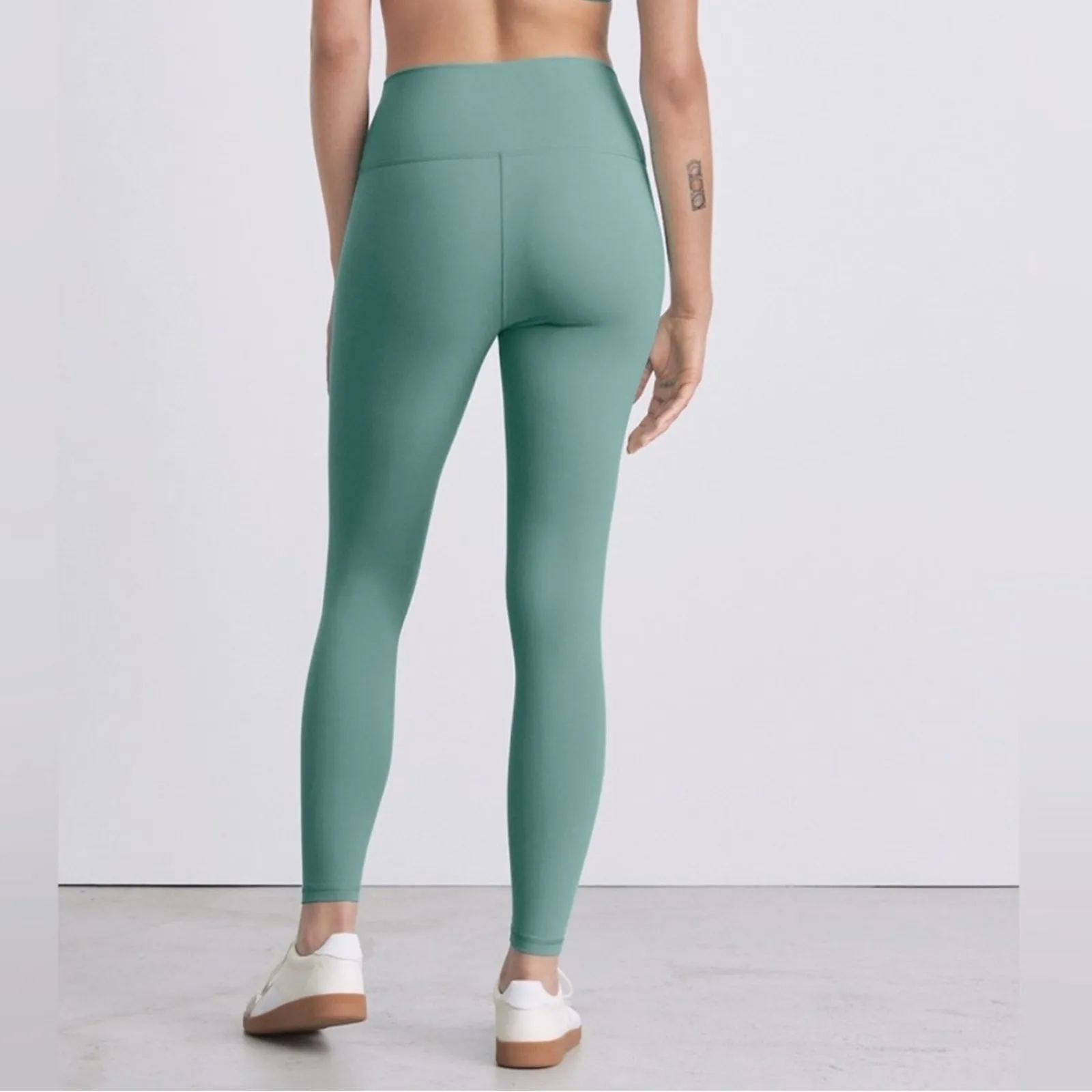Everlane The Perform 24/7 Ankle Leggings in Soft Green XS &‎ M NEW - Image 2