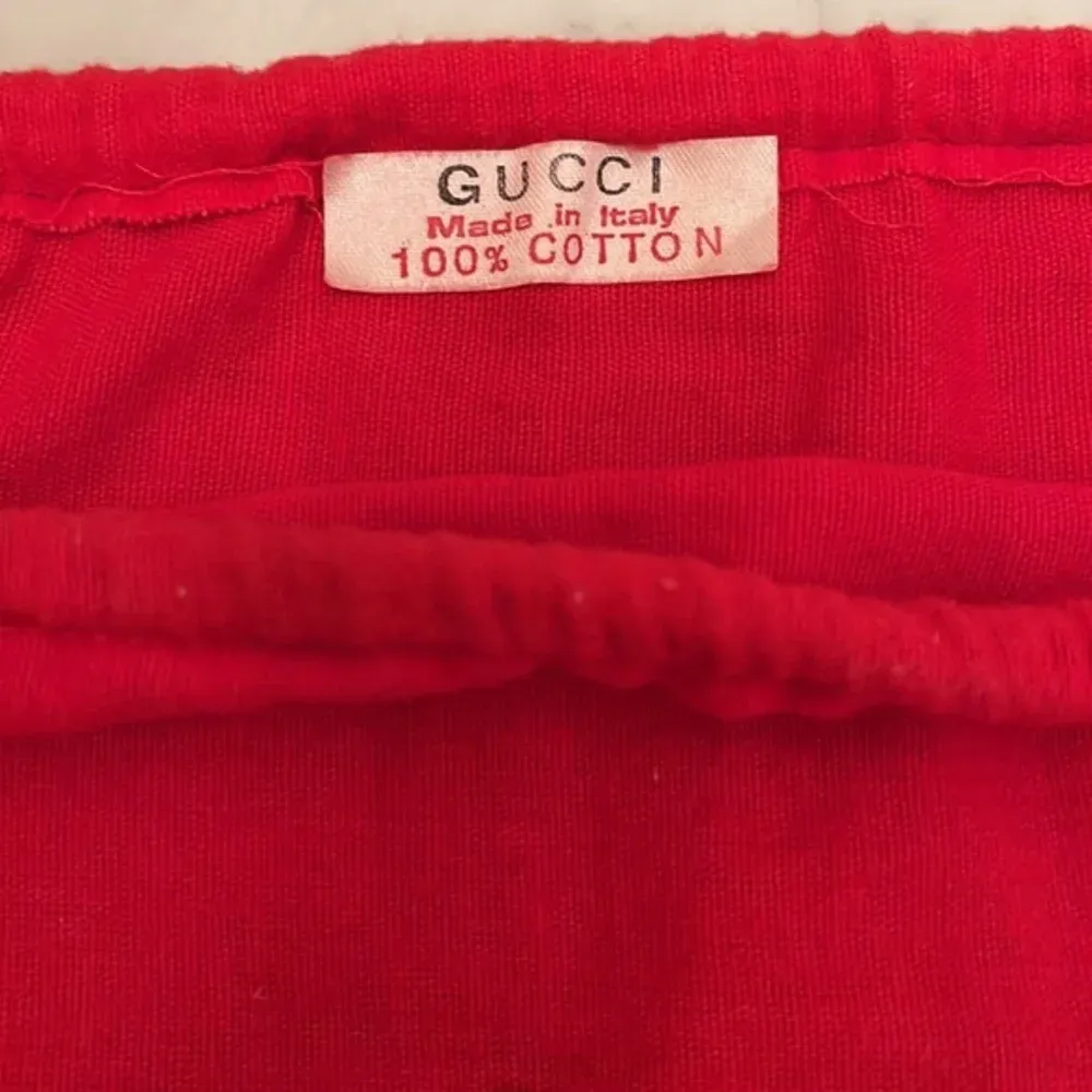 Gucci Authentic Vintage Red Dust Cover Bag - Image 9