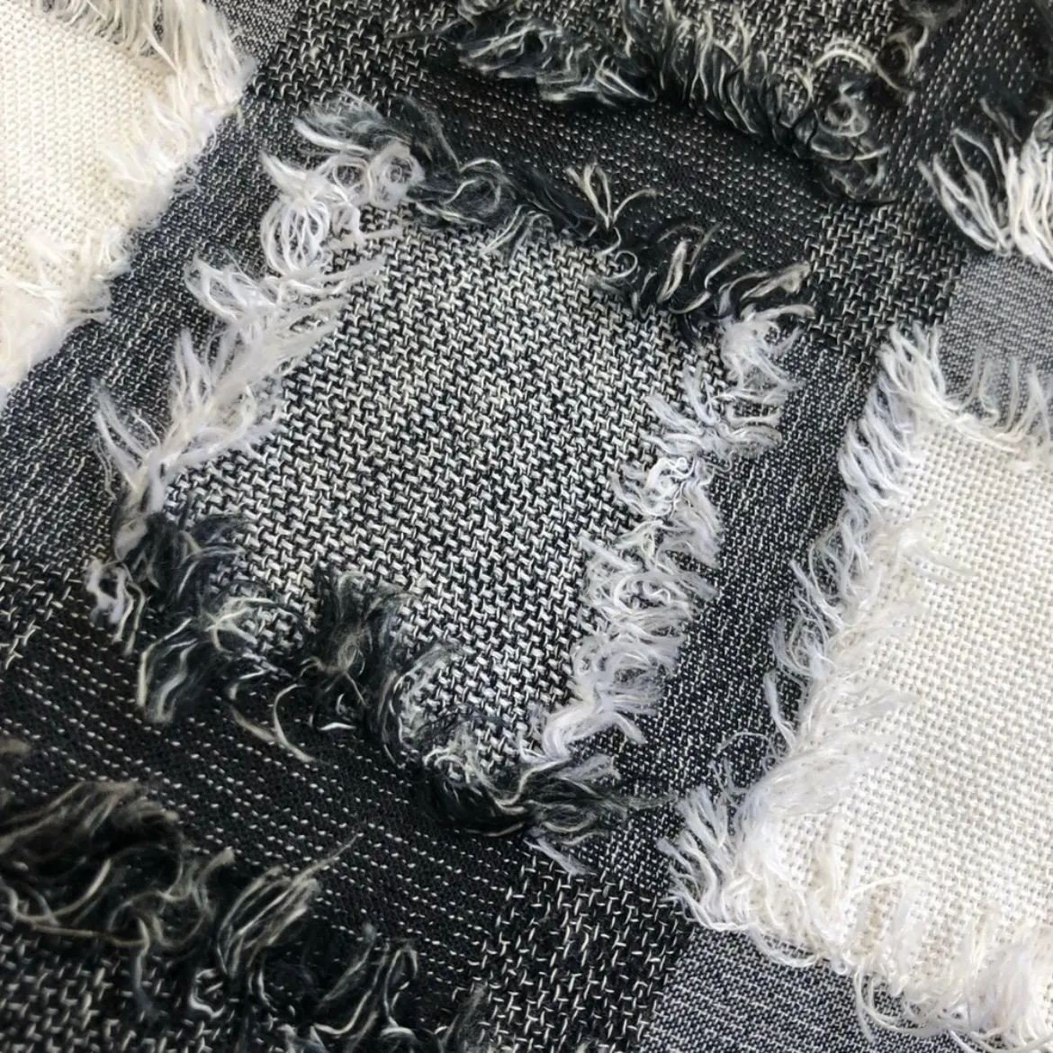 DO+BE Checkered Fringe Capris - Image 3