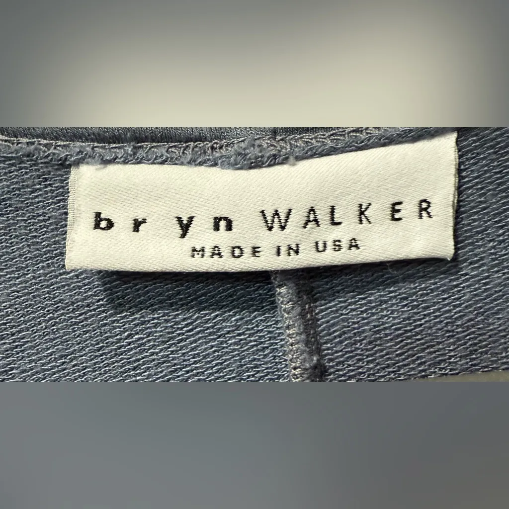 Bryn‎ Walker Phillipa Lagenlook Long Sleeve Maxi Dress Pockets  Slate Blue Gray - Image 3