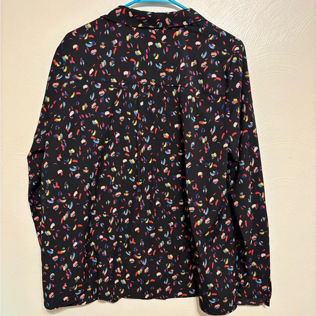 CAbi Black Multicolor Button Down Shirt - Image 8