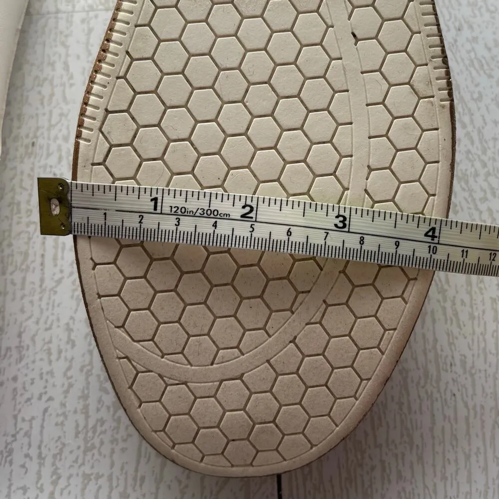 Torrid White Size 9.5W Gold Trim Sneakers - Image 8