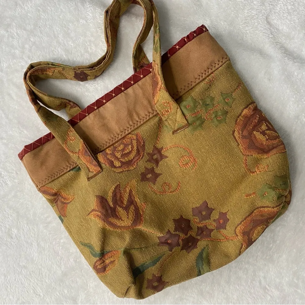Tote Hobo Travel Bag Floral. - Image 2