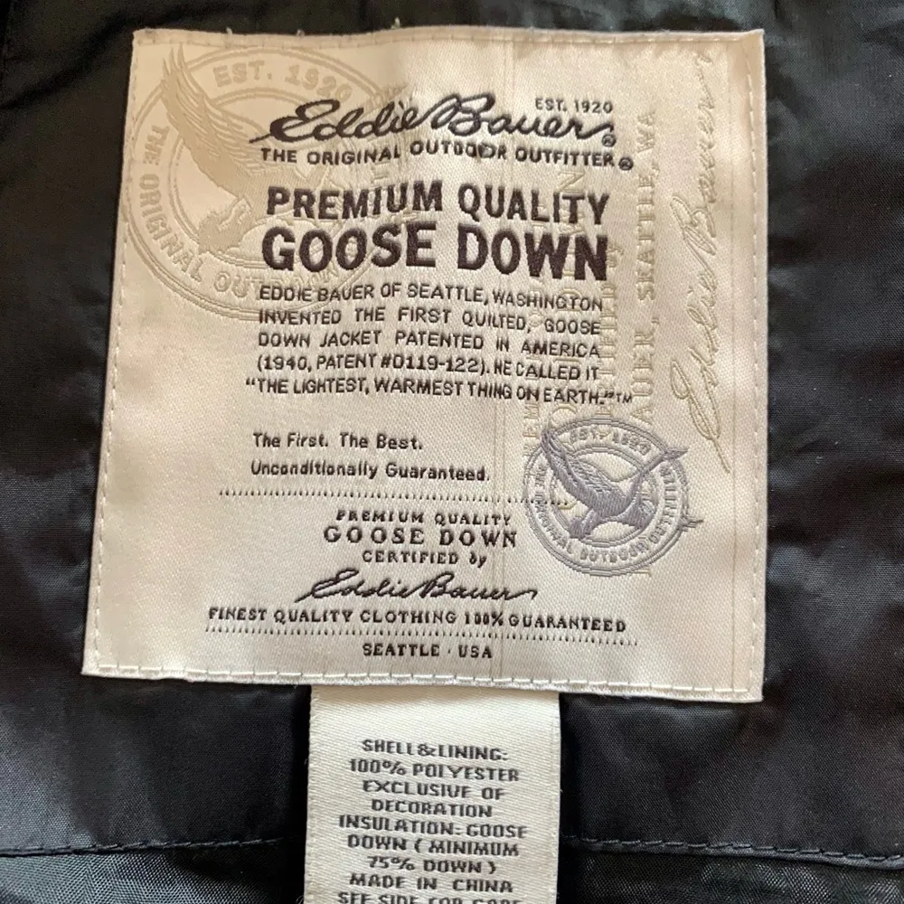 Eddie Bauer Black Premium Down Coat - Image 5