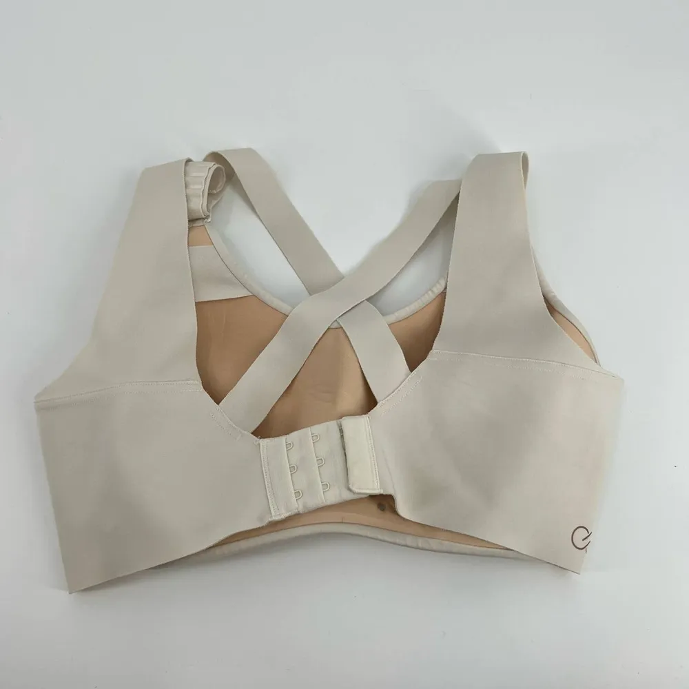 Calia by Carrie Underwood Give It Your All Cross back Bra off white size small - Image 11