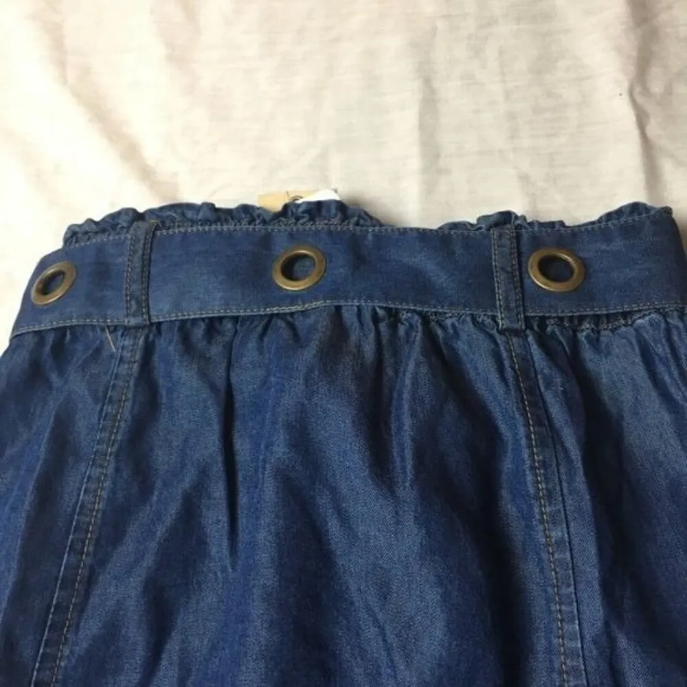 Splendid Snap Front Paperbag Waist Skirt‎ - Image 8