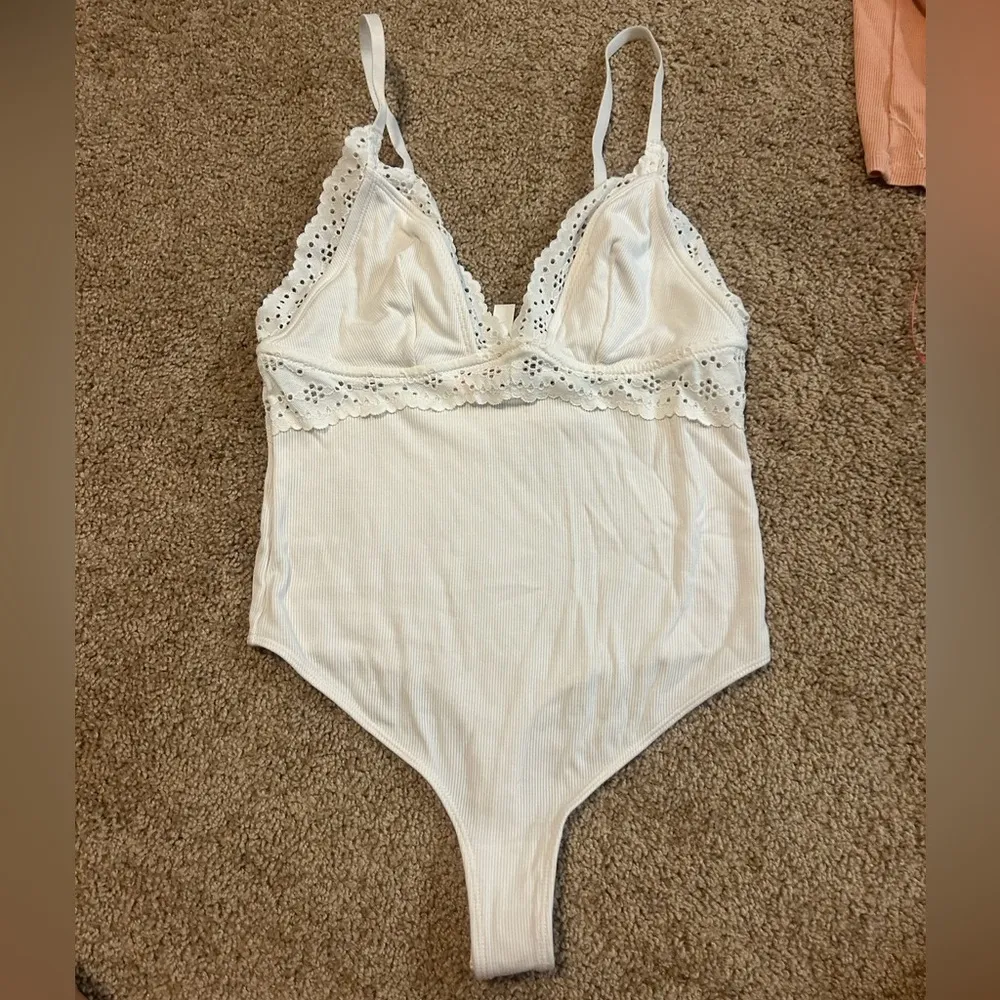 Women's Eyelet Bodysuit - Image 3